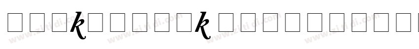 Quakerhack Alternate字体转换